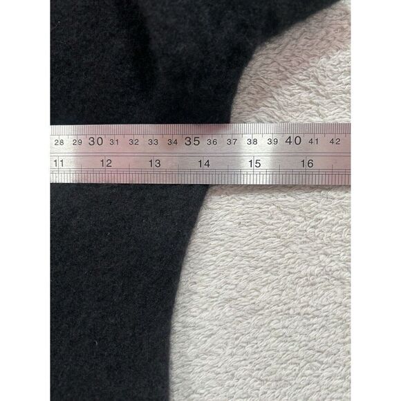 Lark & Ro Sweater Women's Size Small Black 100% Cashmere V-Neck Long Sleeve - Picture 5 of 8
